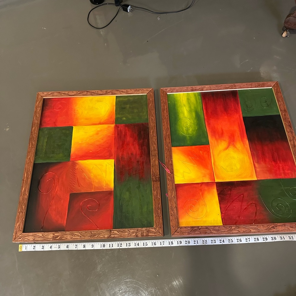🖼️ Vintage Art 'Bold Gematric Panels